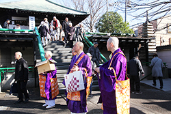 聖徳太子節分会 豆まき